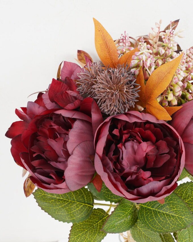 Artificial Flower 25*35cm peony Bouquet*11 GS-05521202-R1 Bouquet YeahFlower is one of Chinese leading OEM manufacturers and exporters , supplying the silk flowers, wholesale artificial trees