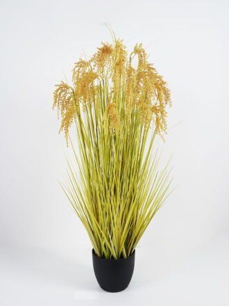 Artificial Grass 81cm paddy  in pp pot GS-61921034 Grass&PLANT 3,000+ sqm showroom with thousands of artificial flowers, plants & trees ready for global sourcing.