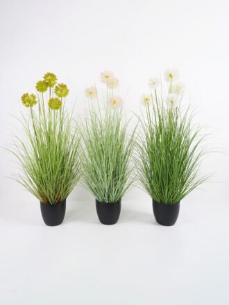 Artificial Grass 85*85*90cm Grass in pe pot GS-61921044 Grass&PLANT 3,000+ sqm showroom with thousands of artificial flowers, plants & trees ready for global sourcing.
