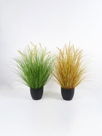 Artificial Grass 91cm paddy  in pp pot GS-61921037 Grass&PLANT 3,000+ sqm showroom with thousands of artificial flowers, plants & trees ready for global sourcing.