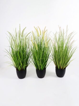 Artificial Grass 56*56*58cm Grass in pe pot GS-61921050 Grass&PLANT 3,000+ sqm showroom with thousands of artificial flowers, plants & trees ready for global sourcing.