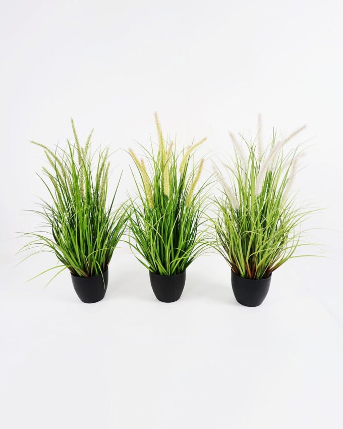 Artificial Grass Grass in pe pot GS-61921050 Artificial Grass 56*56*58cm Grass in pe pot GS-61921050 Grass&PLANT YeahFlower is one of Chinese leading OEM manufacturers and exporters , supplying the silk flowers, wholesale artificial trees