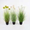 Artificial Grass 55*55*91cm Small dandelion in pe pot GS-61921046 Grass&PLANT YeahFlower is one of Chinese leading OEM manufacturers and exporters , supplying the silk flowers, wholesale artificial trees