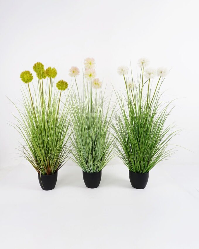 Artificial Grass 55*55*91cm Small dandelion in pe pot GS-61921046 Grass&PLANT YeahFlower is one of Chinese leading OEM manufacturers and exporters , supplying the silk flowers, wholesale artificial trees