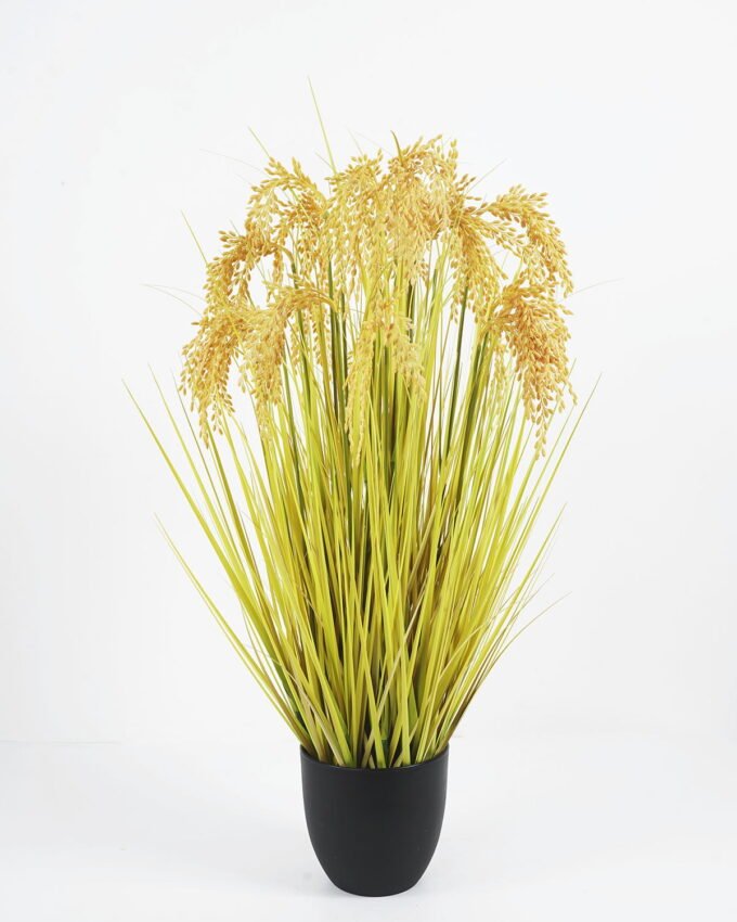 Artificial Grass 60*60*91cm paddy  in pp pot GS-61921037A Grass&PLANT YeahFlower is one of Chinese leading OEM manufacturers and exporters , supplying the silk flowers, wholesale artificial trees