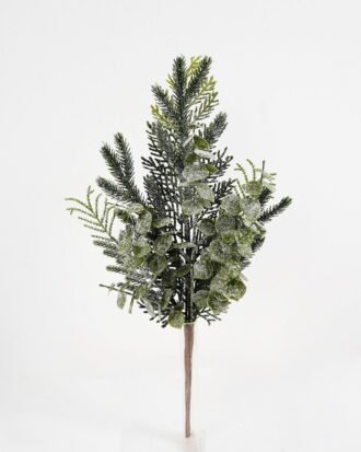 Artificial Plant 24*42 Mixead Eucalyptus&Pine Bush*3 GS-54021076 Christmas Item YeahFlower is one of Chinese leading OEM manufacturers and exporters , supplying the silk flowers, wholesale artificial trees