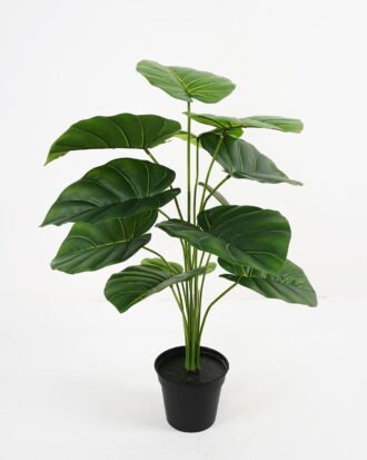 Artificial Plant Alocasia potted,47*47*60cm, 12 lvs GS-03321182 Potted Flowers&Plants YeahFlower is one of Chinese leading OEM manufacturers and exporters , supplying the silk flowers, wholesale artificial trees