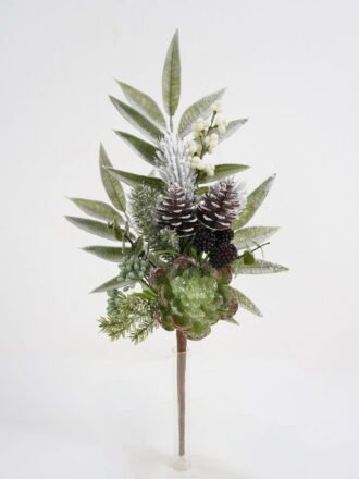 Artificial Plant 24*42 Mixead Eucalyptus&Pine Bush*3 GS-54021076 Christmas Item 3,000+ sqm showroom with thousands of artificial flowers, plants & trees ready for global sourcing.