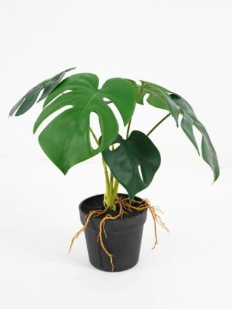 Artificial Plant 35*35*35cm Calathea ornata in pe pot /6lvs GS-46721009 Potted Flowers&Plants 3,000+ sqm showroom with thousands of artificial flowers, plants & trees ready for global sourcing.