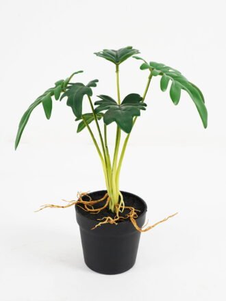 Artificial Plant 33*33*28cm Monstera in pe pot /6lvs GS-46721010 Potted Flowers&Plants 3,000+ sqm showroom with thousands of artificial flowers, plants & trees ready for global sourcing.