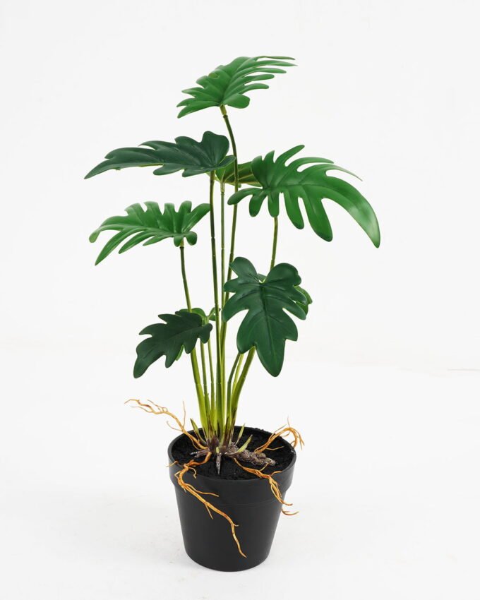 Artificial Plant 32*32*39cm Philodendron selloum in pe pot /9lvs GS-46721008 Potted Flowers&Plants YeahFlower is one of Chinese leading OEM manufacturers and exporters , supplying the silk flowers, wholesale artificial trees