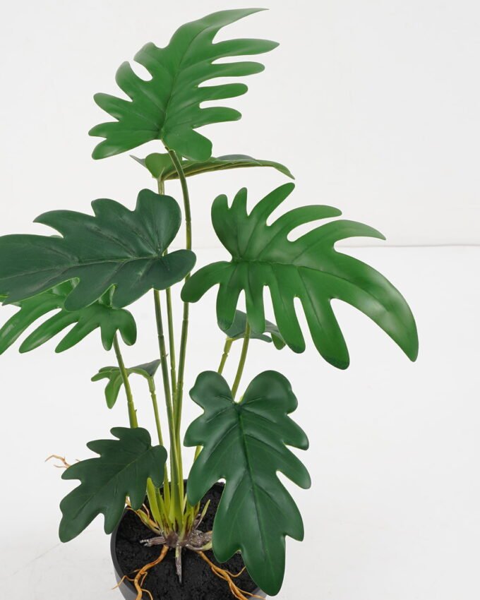 Artificial Plant 32*32*39cm Philodendron selloum in pe pot /9lvs GS-46721008 Potted Flowers&Plants YeahFlower is one of Chinese leading OEM manufacturers and exporters , supplying the silk flowers, wholesale artificial trees