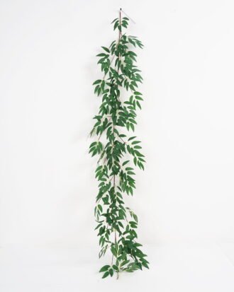 Artificial Plant 20*155cm salix leaf Hanging GS-17721086 Banners&Garlands YeahFlower is one of Chinese leading OEM manufacturers and exporters , supplying the silk flowers, wholesale artificial trees