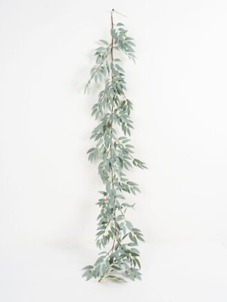 Artificial Plant 20*155cm salix leaf Hanging GS-17721086 Banners&Garlands 3,000+ sqm showroom with thousands of artificial flowers, plants & trees ready for global sourcing.