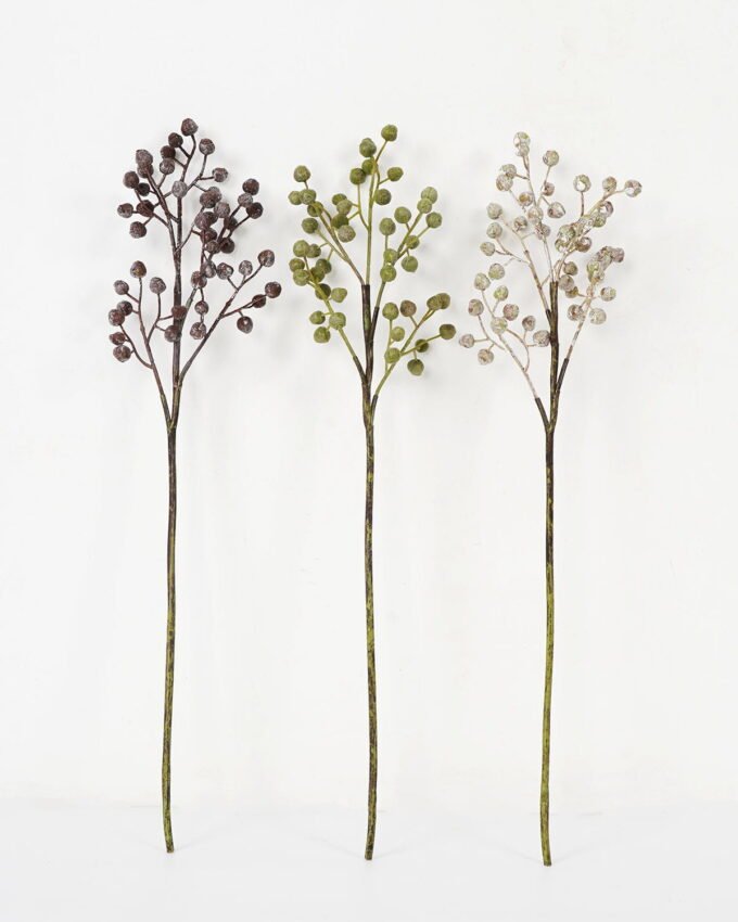 Artificial Branch fruit 12*51cm Single berries GVC-22-2840 Single Flowers YeahFlower is one of Chinese leading OEM manufacturers and exporters , supplying the silk flowers, wholesale artificial trees