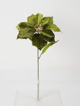Artificial Flower 25*50cm Christmas flower GS-66622002-R1 Christmas Item 3,000+ sqm showroom with thousands of artificial flowers, plants & trees ready for global sourcing.