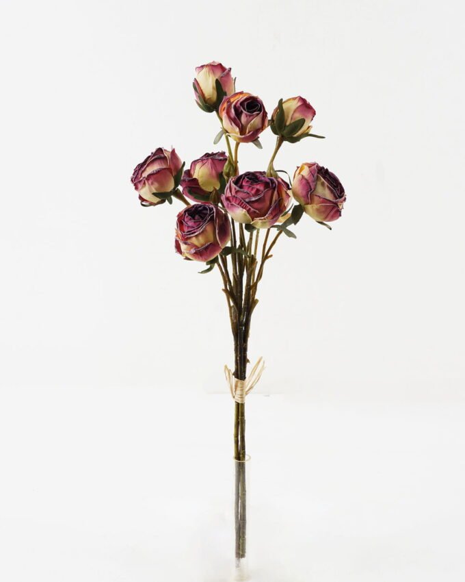 Artificial Flower 21*53cm Dried Louis rose Bouquet*3 GS-25821002-Z2 Bouquet 3,000+ sqm showroom with thousands of artificial flowers, plants & trees ready for global sourcing.