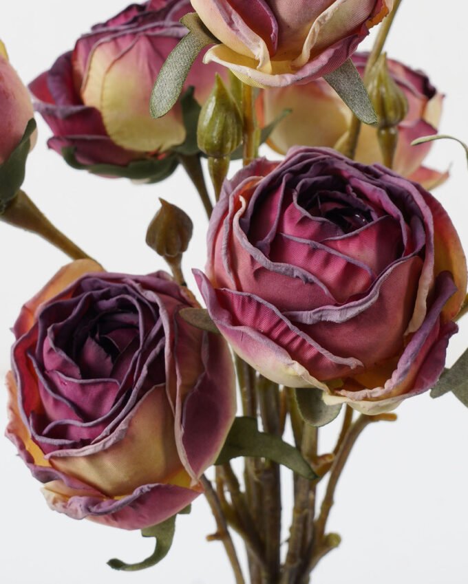 Artificial Flower 21*53cm Dried Louis rose Bouquet*3 GS-25821002-Z2 Bouquet 3,000+ sqm showroom with thousands of artificial flowers, plants & trees ready for global sourcing.