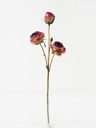 Artificial Flower 10*63cm Single  Big dry roses GS-25821003 Single Flowers 3,000+ sqm showroom with thousands of artificial flowers, plants & trees ready for global sourcing.