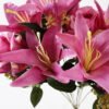Artificial Flower Lily Rose Bush*12 GS-00519017DP-P2 Flowers Bush YeahFlower is one of Chinese leading OEM manufacturers and exporters , supplying the silk flowers, wholesale artificial trees