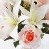 Artificial Flower Lily Rose Bush*12 GS-00519017DP-W2 Flowers Bush YeahFlower is one of Chinese leading OEM manufacturers and exporters , supplying the silk flowers, wholesale artificial trees