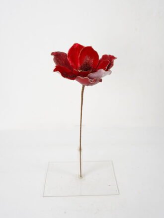 Artificial Flower 17*49cm Mangnolia GS-66622007-R2 Christmas Item 3,000+ sqm showroom with thousands of artificial flowers, plants & trees ready for global sourcing.