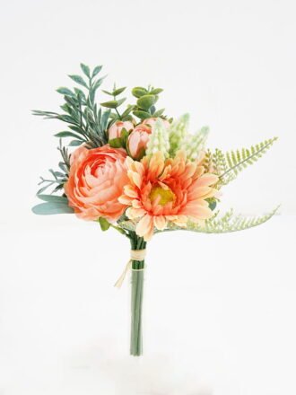 Artificial Flower 22*30cm Mixed Camellia&African daisy Bouquet*8 GS-16822012 Bouquet 3,000+ sqm showroom with thousands of artificial flowers, plants & trees ready for global sourcing.