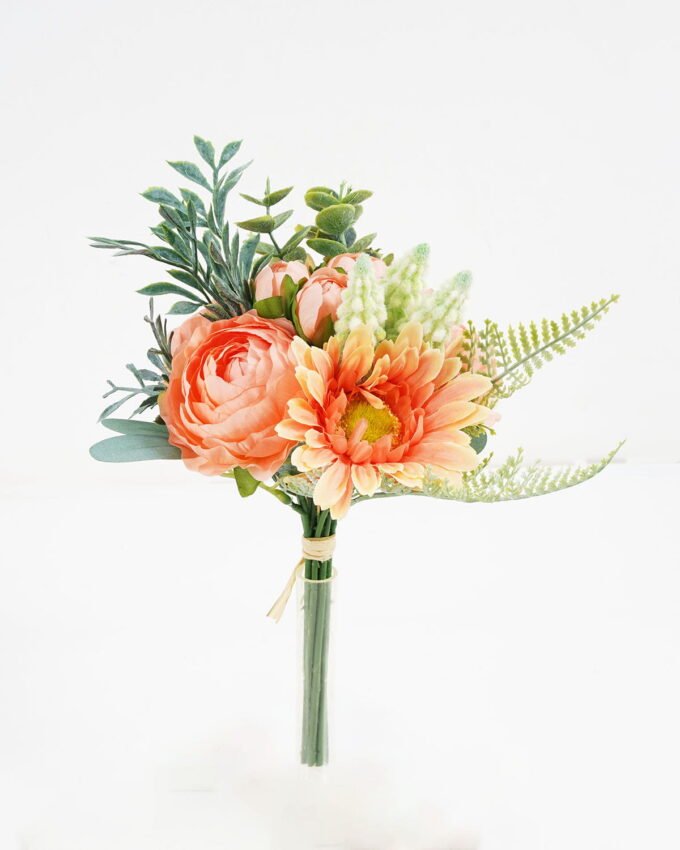 Artificial Flower 22*30cm Mixed Camellia&African daisy Bouquet*8 GS-16822012-O1 Bouquet YeahFlower is one of Chinese leading OEM manufacturers and exporters , supplying the silk flowers, wholesale artificial trees