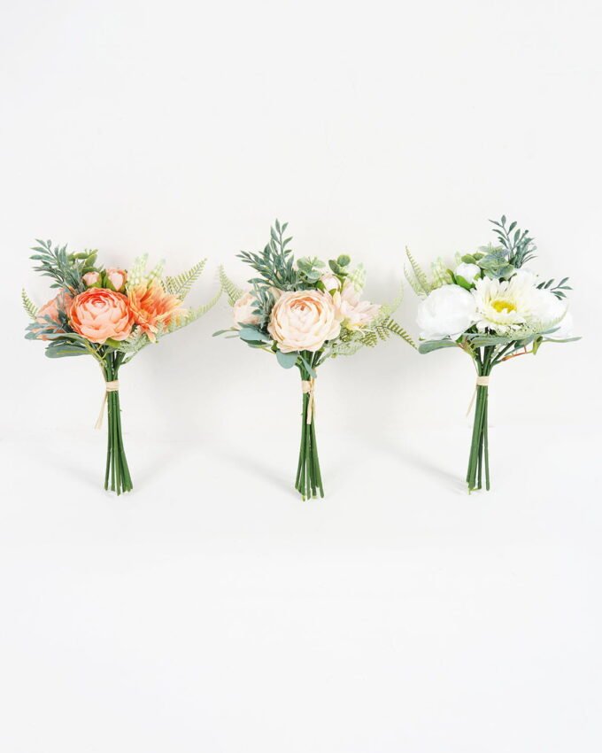 Artificial Flower 22*30cm Mixed Camellia&African daisy Bouquet*8 GS-16822012 Bouquet YeahFlower is one of Chinese leading OEM manufacturers and exporters , supplying the silk flowers, wholesale artificial trees