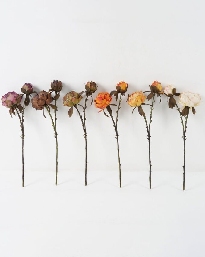 Artificial Flower Peony with burnt edges Spray 2 GS-25821006_1 Artificial Flower Peony with burnt edges Spray*2 GS-25821006 Single Flowers YeahFlower is one of Chinese leading OEM manufacturers and exporters , supplying the silk flowers, wholesale artificial trees