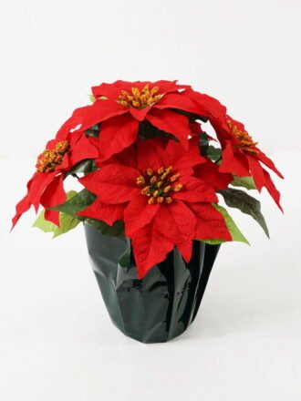 Artificial Flower 17*49cm Mangnolia GS-66622007-R2 Christmas Item 3,000+ sqm showroom with thousands of artificial flowers, plants & trees ready for global sourcing.
