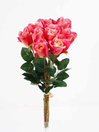 Artificial Flower 11*45cm cotton Bouquet*10 GS-33521015 Bouquet 3,000+ sqm showroom with thousands of artificial flowers, plants & trees ready for global sourcing.
