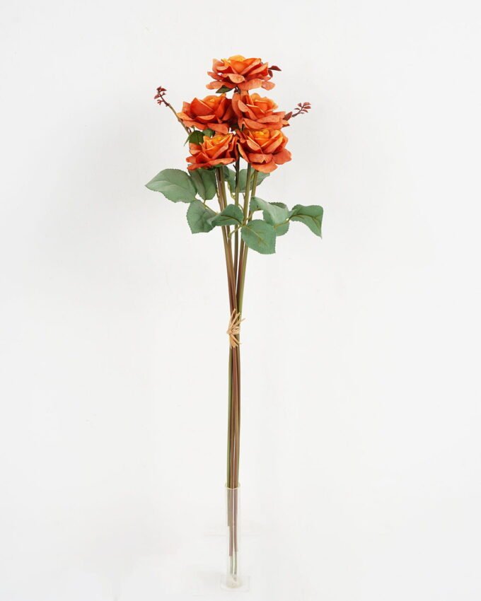 Artificial Flower 15*64cm Rose Bouquet*5 GVC-21-2746-O1 Bouquet 3,000+ sqm showroom with thousands of artificial flowers, plants & trees ready for global sourcing.