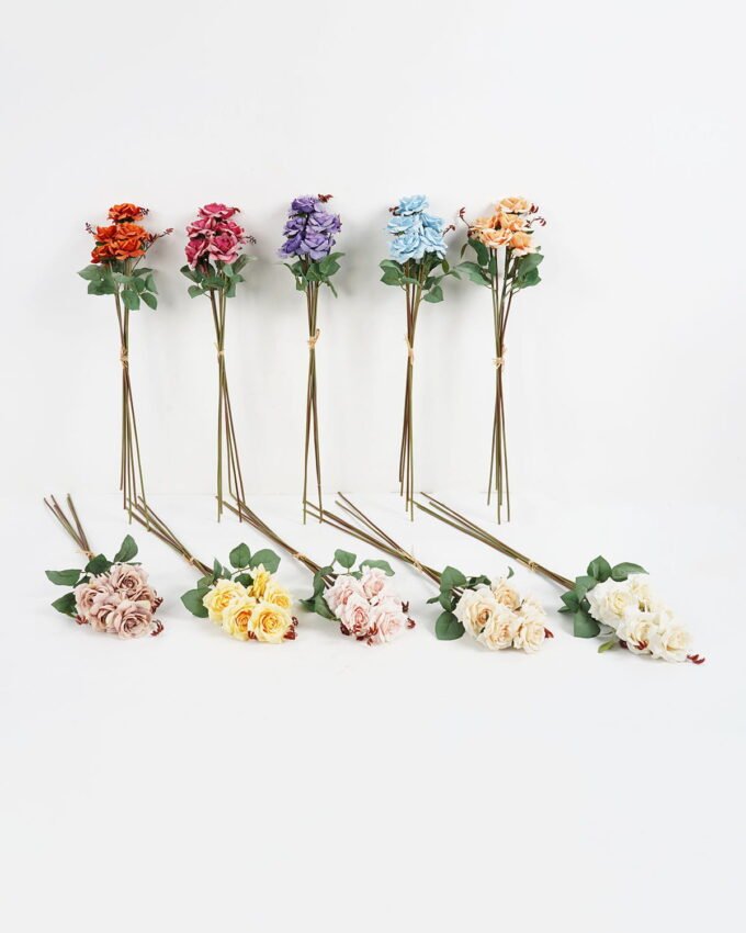 Artificial Flower 15*64cm Rose Bouquet*5 GVC-21-2746 Bouquet YeahFlower is one of Chinese leading OEM manufacturers and exporters , supplying the silk flowers, wholesale artificial trees