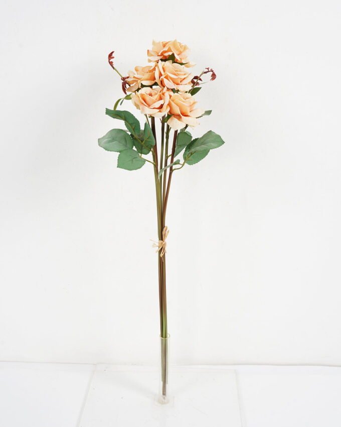Artificial Flower 15*64cm Rose Bouquet*5 GVC-21-2746 Bouquet YeahFlower is one of Chinese leading OEM manufacturers and exporters , supplying the silk flowers, wholesale artificial trees