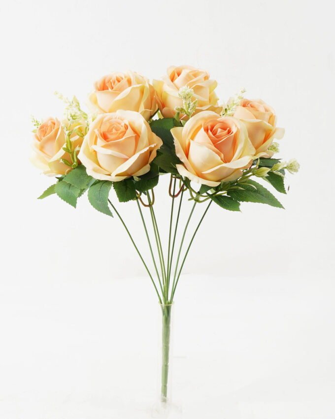 Artificial Flower 26*42CM Rose Bush*8 GS-00520003DP Flowers Bush YeahFlower is one of Chinese leading OEM manufacturers and exporters , supplying the silk flowers, wholesale artificial trees