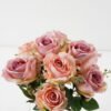 Artificial Flower Rose Bush*9 GS-00519015DP-P1 Flowers Bush 3,000+ sqm showroom with thousands of artificial flowers, plants & trees ready for global sourcing.