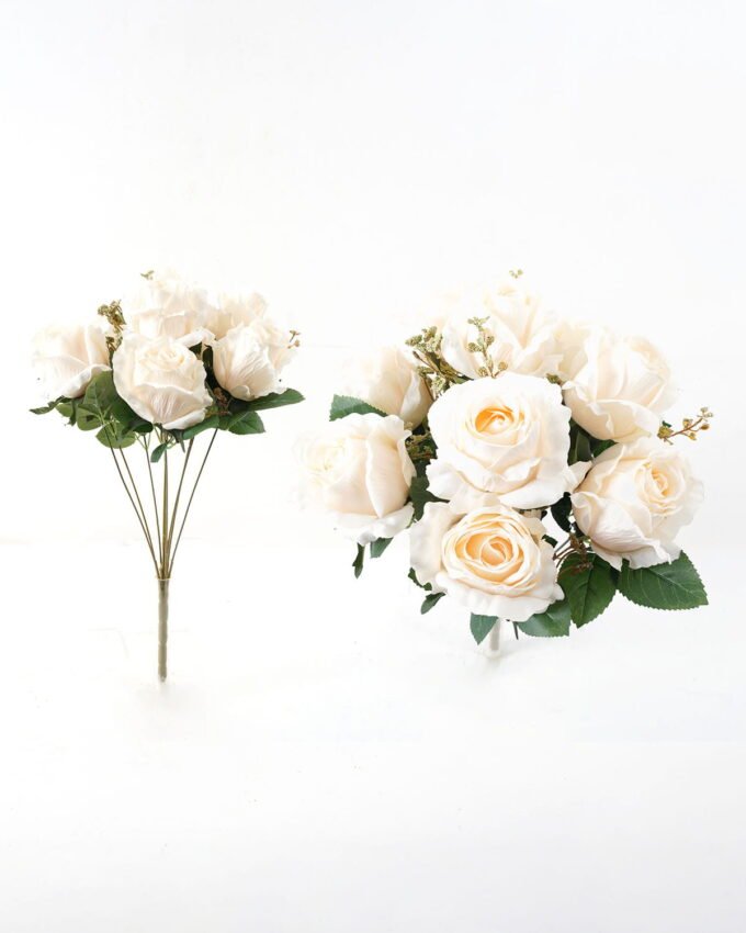 Artificial Flower Rose Bush*9 GS-00519015DP Flowers Bush YeahFlower is one of Chinese leading OEM manufacturers and exporters , supplying the silk flowers, wholesale artificial trees