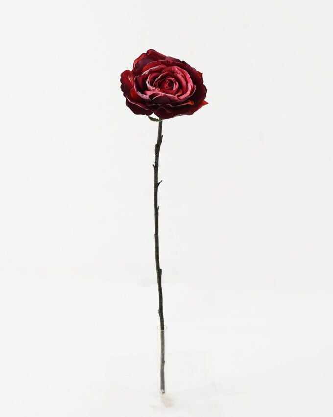 Artificial Flower 10*63cm Single  Big dry roses GS-25821003-R1 Single Flowers YeahFlower is one of Chinese leading OEM manufacturers and exporters , supplying the silk flowers, wholesale artificial trees
