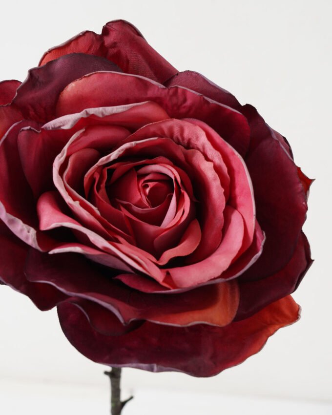Artificial Flower 10*63cm Single  Big dry roses GS-25821003-R1 Single Flowers YeahFlower is one of Chinese leading OEM manufacturers and exporters , supplying the silk flowers, wholesale artificial trees
