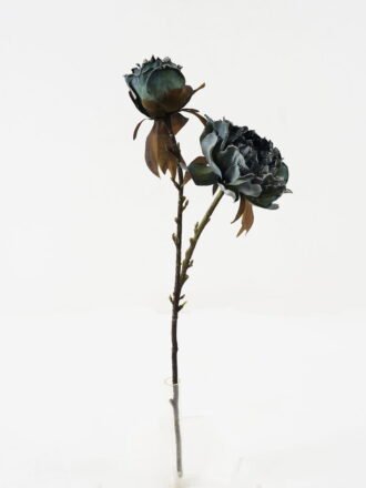 Artificial Flower 18*50cm Small peony with burnt edge Spray*2 GS-25821007-K1 Single Flowers 3,000+ sqm showroom with thousands of artificial flowers, plants & trees ready for global sourcing.