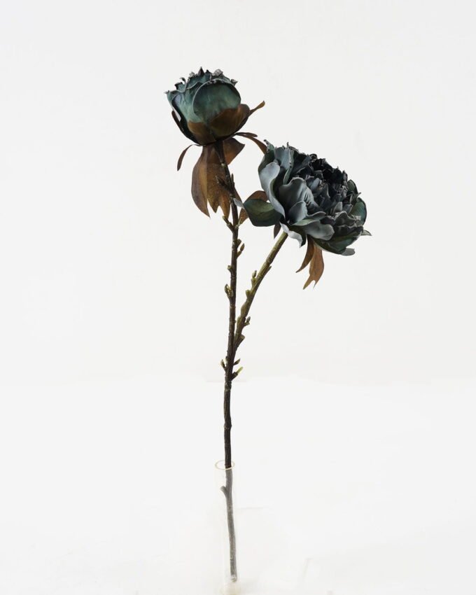 Artificial Flower 18*50cm Small peony with burnt edge Spray*2 GS-25821007-B1 Single Flowers YeahFlower is one of Chinese leading OEM manufacturers and exporters , supplying the silk flowers, wholesale artificial trees