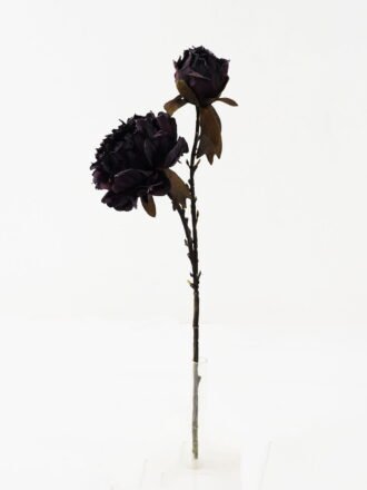 Artificial Flower Dried Louis rose Spray*3 GS-25821008 Single Flowers 3,000+ sqm showroom with thousands of artificial flowers, plants & trees ready for global sourcing.