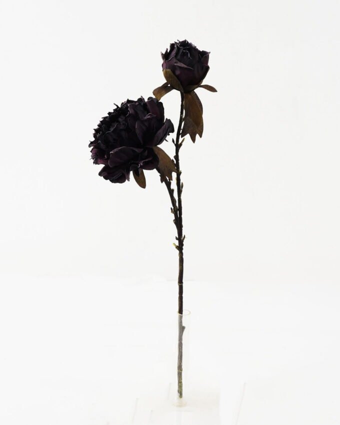 Artificial Flower 18*50cm Small peony with burnt edge Spray*2 GS-25821007-Z2 Single Flowers YeahFlower is one of Chinese leading OEM manufacturers and exporters , supplying the silk flowers, wholesale artificial trees