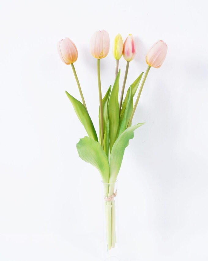 Artificial Flower 16*39CM Tulip bouquet*5 GS-41520002-P1 Bouquet YeahFlower is one of Chinese leading OEM manufacturers and exporters , supplying the silk flowers, wholesale artificial trees