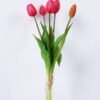 Artificial Flower 16*39CM Tulip bouquet*5 GS-41520002-P2 Bouquet YeahFlower is one of Chinese leading OEM manufacturers and exporters , supplying the silk flowers, wholesale artificial trees