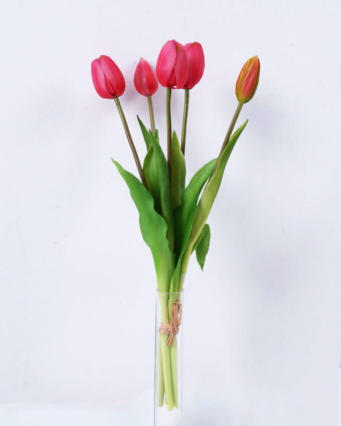 Artificial Flower 16*39CM Tulip bouquet*5 GS-41520002-P2 Bouquet YeahFlower is one of Chinese leading OEM manufacturers and exporters , supplying the silk flowers, wholesale artificial trees