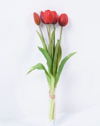Artificial Flower 16*39CM Tulip bouquet*5 GS-41520002-R1 Bouquet YeahFlower is one of Chinese leading OEM manufacturers and exporters , supplying the silk flowers, wholesale artificial trees