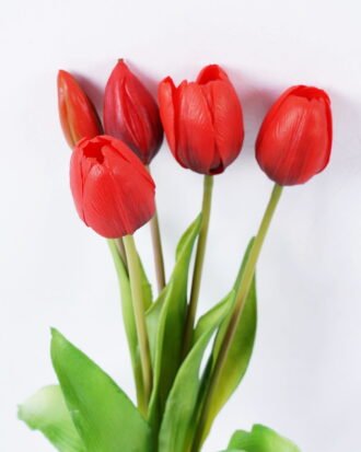 Artificial Flower 16*39CM Tulip bouquet*5 GS-41520002-R1 Bouquet YeahFlower is one of Chinese leading OEM manufacturers and exporters , supplying the silk flowers, wholesale artificial trees