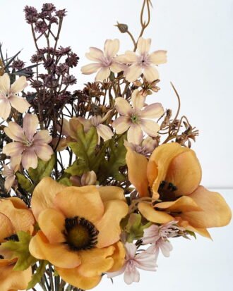 Artificial Flower 22*50cm mix anemone & mum Bouquet*5 GS-16821042 Bouquet YeahFlower is one of Chinese leading OEM manufacturers and exporters , supplying the silk flowers, wholesale artificial trees